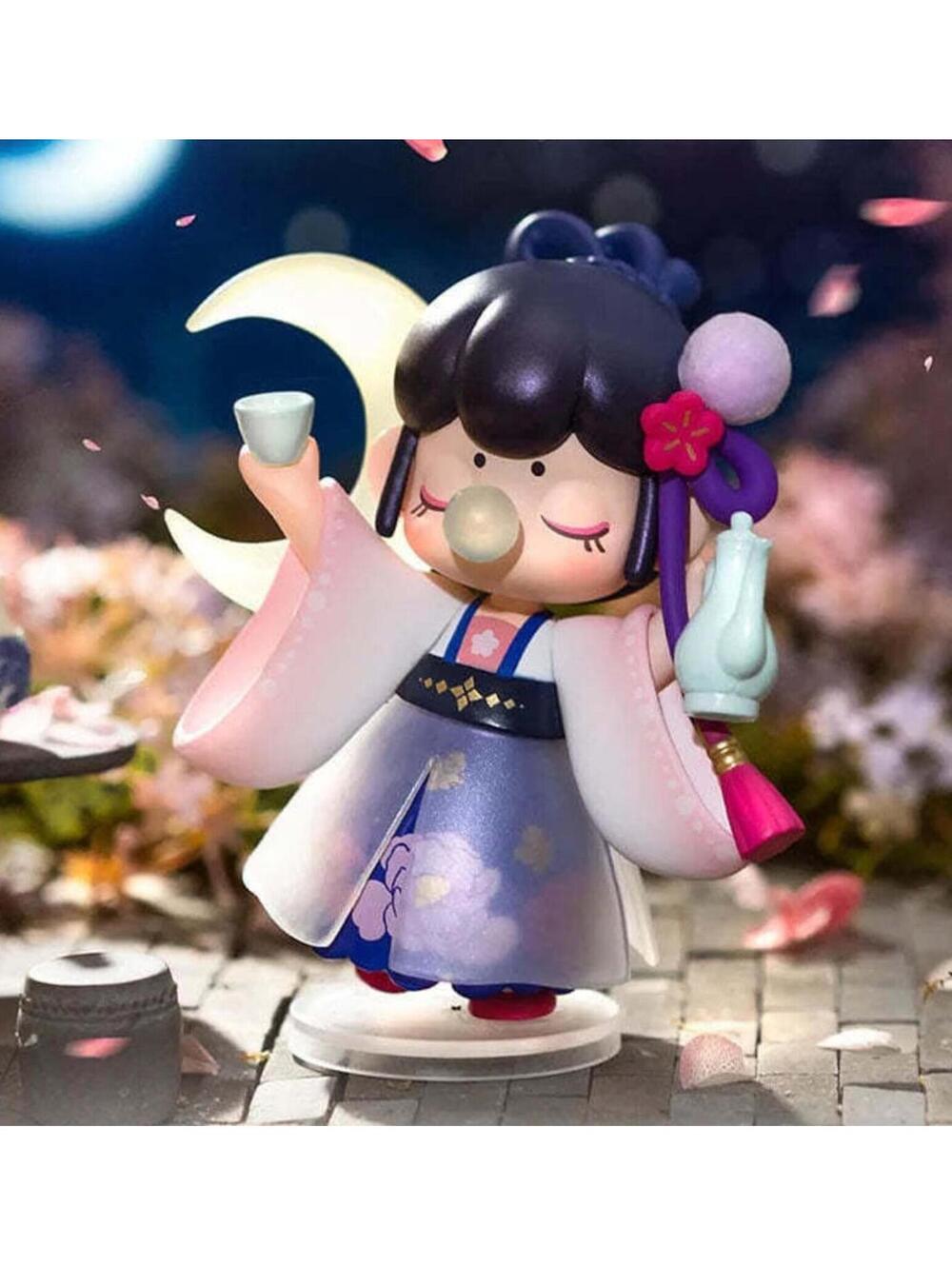 Card Confirmed • Nanci Chinese Poetry Figure • Drinking Alone in the Moonlight